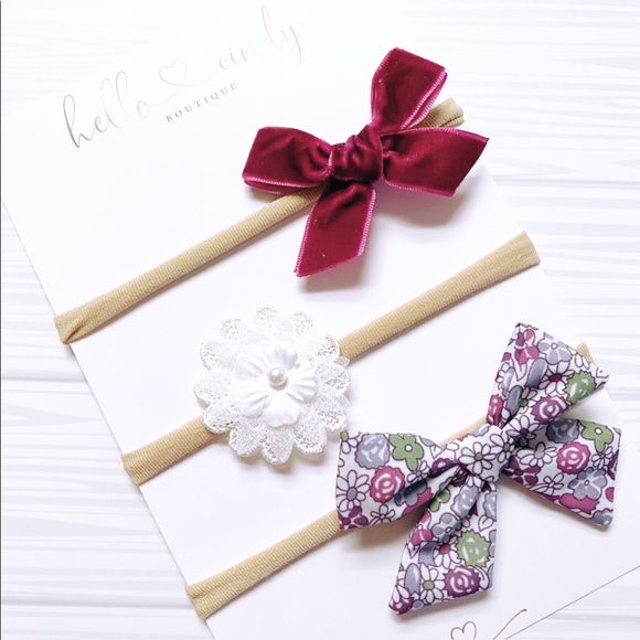 HELLO CINDY Other - 🎀 BABY / TODDLER NYLON HEADBANDS